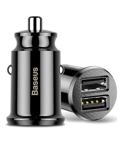 Car charger Baseus Grain Car Charger Dual USB 5V 3.1A CCALL-ML01 - TechMall.geCar charger Baseus Grain Car Charger Dual USB 5V 3.1A CCALL-ML01 - TechMall.ge ,Car charger Baseus Grain Car Charger Dual USB 5V 3.1A CCALL-ML01 - TechMall.ge