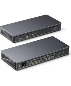 USB-C Hub UGREEN CM615 (90912) Revodok Pro 209, Type-C, USB, HDMI, RJ45, DP, PD, Docking Station, Black - TechMall.geUSB-C Hub UGREEN CM615 (90912) Revodok Pro 209, Type-C, USB, HDMI, RJ45, DP, PD, Docking Station, Black - TechMall.ge ,USB-C Hub UGREEN CM615 (90912) Revodok Pro 209, Type-C, USB, HDMI, RJ45, DP, PD, Docking Station, Black - TechMall.ge