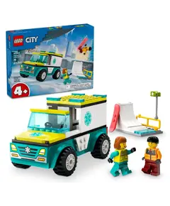 ლეგო LEGO Constructor CITY EMERGENCY AMBULANCE AND SNOWBOARDER - TechMall.geლეგო LEGO Constructor CITY EMERGENCY AMBULANCE AND SNOWBOARDER - TechMall.ge ,ლეგო LEGO Constructor CITY EMERGENCY AMBULANCE AND SNOWBOARDER - TechMall.ge