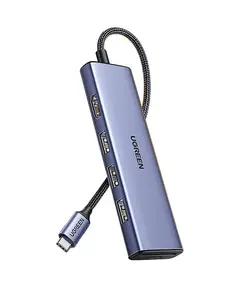USB-C hub UGREEN CM511 (20956A), Type-C, USB, HDMI, TF/SD, Hub, Gray - TechMall.geUSB-C hub UGREEN CM511 (20956A), Type-C, USB, HDMI, TF/SD, Hub, Gray - TechMall.ge ,USB-C hub UGREEN CM511 (20956A), Type-C, USB, HDMI, TF/SD, Hub, Gray - TechMall.ge