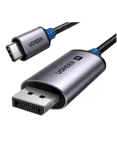 ვიდეო კაბელი UGREEN CM556 (25158), Type C to DisplayPort, 2m, Black/Grey - TechMall.geვიდეო კაბელი UGREEN CM556 (25158), Type C to DisplayPort, 2m, Black/Grey - TechMall.ge ,ვიდეო კაბელი UGREEN CM556 (25158), Type C to DisplayPort, 2m, Black/Grey - TechMall.ge