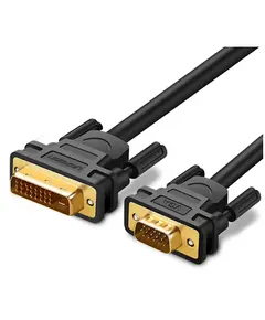 ვიდეო კაბელი UGREEN MM118 (30838), DVI 24+1 To VGA, 1.5m, Black - TechMall.geვიდეო კაბელი UGREEN MM118 (30838), DVI 24+1 To VGA, 1.5m, Black - TechMall.ge ,ვიდეო კაბელი UGREEN MM118 (30838), DVI 24+1 To VGA, 1.5m, Black - TechMall.ge