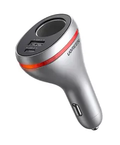 მანქანის დამტენი UGREEN CD204 (60712), 84W, USB, Type C, Grey - TechMall.geმანქანის დამტენი UGREEN CD204 (60712), 84W, USB, Type C, Grey - TechMall.ge ,მანქანის დამტენი UGREEN CD204 (60712), 84W, USB, Type C, Grey - TechMall.ge