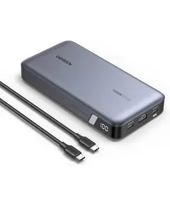 Portable charger UGREEN PB205 (90597A), 25000mAh, USB, Type C, Power Bank, Gray - TechMall.gePortable charger UGREEN PB205 (90597A), 25000mAh, USB, Type C, Power Bank, Gray - TechMall.ge ,Portable charger UGREEN PB205 (90597A), 25000mAh, USB, Type C, Power Bank, Gray - TechMall.ge