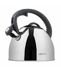 ჩაიდანი Ardesto Gemini, 2.5 l, grey, stainless steel - TechMall.geჩაიდანი Ardesto Gemini, 2.5 l, grey, stainless steel - TechMall.ge ,ჩაიდანი Ardesto Gemini, 2.5 l, grey, stainless steel - TechMall.ge