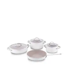 ქვაბების და ტაფების ნაკრები Korkmaz A2619-2 Linea 7 pcs Cookware Set- Vanilla - TechMall.geქვაბების და ტაფების ნაკრები Korkmaz A2619-2 Linea 7 pcs Cookware Set- Vanilla - TechMall.ge ,ქვაბების და ტაფების ნაკრები Korkmaz A2619-2 Linea 7 pcs Cookware Set- Vanilla - TechMall.ge