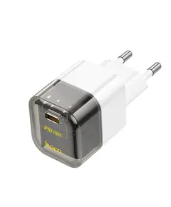 Charger Hoco PD 20W C125A Transparent tribute single-port (Type-C) - Transparent Black - TechMall.geCharger Hoco PD 20W C125A Transparent tribute single-port (Type-C) - Transparent Black - TechMall.ge ,Charger Hoco PD 20W C125A Transparent tribute single-port (Type-C) - Transparent Black - TechMall.ge