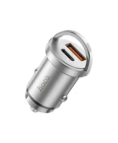 Car charger Hoco NZ10 Handy PD45W+QC3.0 Dual Port 2xUSB-C car charger silver - TechMall.geCar charger Hoco NZ10 Handy PD45W+QC3.0 Dual Port 2xUSB-C car charger silver - TechMall.ge ,Car charger Hoco NZ10 Handy PD45W+QC3.0 Dual Port 2xUSB-C car charger silver - TechMall.ge