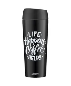 თერმოსი Ardesto Travel mug Coffee Time, 450ml, stainless steel, black - TechMall.geთერმოსი Ardesto Travel mug Coffee Time, 450ml, stainless steel, black - TechMall.ge ,თერმოსი Ardesto Travel mug Coffee Time, 450ml, stainless steel, black - TechMall.ge