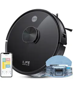 რობოტი მტვერსასრუტი Ilife A20, 4000Pa Laser Navigation Robotic Vacuum & Mop With APP Control, Black - TechMall.geრობოტი მტვერსასრუტი Ilife A20, 4000Pa Laser Navigation Robotic Vacuum & Mop With APP Control, Black - TechMall.ge ,რობოტი მტვერსასრუტი Ilife A20, 4000Pa Laser Navigation Robotic Vacuum & Mop With APP Control, Black - TechMall.ge