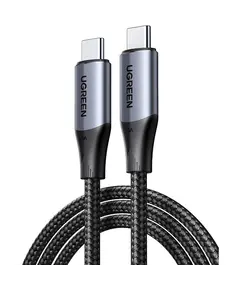 Video cable UGREEN US355 (80150), 4K Video Cable, 100W Type-c To Type-c USB C To USB C 3.2 Gen 2 Cable, 1m, Black - TechMall.geVideo cable UGREEN US355 (80150), 4K Video Cable, 100W Type-c To Type-c USB C To USB C 3.2 Gen 2 Cable, 1m, Black - TechMall.ge ,Video cable UGREEN US355 (80150), 4K Video Cable, 100W Type-c To Type-c USB C To USB C 3.2 Gen 2 Cable, 1m, Black - TechMall.ge