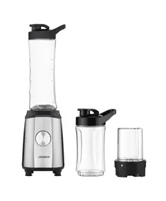 ბლენდერი Ardesto Blender for smoothies BG-F350, 350W, 2in1, bottle-600ml, bottle-300ml, coffee grinder, black+silver - TechMall.geბლენდერი Ardesto Blender for smoothies BG-F350, 350W, 2in1, bottle-600ml, bottle-300ml, coffee grinder, black+silver - TechMall.ge ,ბლენდერი Ardesto Blender for smoothies BG-F350, 350W, 2in1, bottle-600ml, bottle-300ml, coffee grinder, black+silver - TechMall.ge