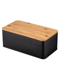 პურის შესანახი Ardesto Bread bin Midori 33х18х12cm, metal, bamboo, black - TechMall.geპურის შესანახი Ardesto Bread bin Midori 33х18х12cm, metal, bamboo, black - TechMall.ge ,პურის შესანახი Ardesto Bread bin Midori 33х18х12cm, metal, bamboo, black - TechMall.ge