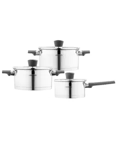 ქვაბების ნაკრები Ardesto Cookware set Gemini Trento, 6pcs, stainless steel - TechMall.geქვაბების ნაკრები Ardesto Cookware set Gemini Trento, 6pcs, stainless steel - TechMall.ge ,ქვაბების ნაკრები Ardesto Cookware set Gemini Trento, 6pcs, stainless steel - TechMall.ge