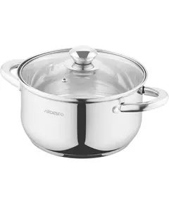 ქვაბი Ardesto Casserole with glass lid Gemini Gourmet Spoleto,, 3.2l, stainless steel - TechMall.geქვაბი Ardesto Casserole with glass lid Gemini Gourmet Spoleto,, 3.2l, stainless steel - TechMall.ge ,ქვაბი Ardesto Casserole with glass lid Gemini Gourmet Spoleto,, 3.2l, stainless steel - TechMall.ge