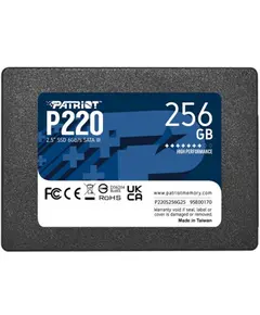 Hard Drive Patriot P220 256GB SSD SATA 3 2.5"- P220S256G25 - TechMall.geHard Drive Patriot P220 256GB SSD SATA 3 2.5"- P220S256G25 - TechMall.ge ,Hard Drive Patriot P220 256GB SSD SATA 3 2.5"- P220S256G25 - TechMall.ge