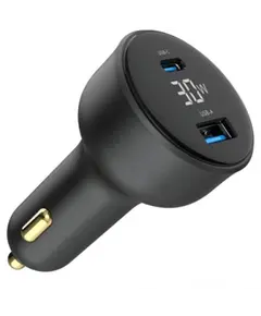 Gembird TA-UC-AC2PD30LCD-CAR-01 2-port USB CarFast Charger USB-C PD LCD 30W Black - TechMall.geGembird TA-UC-AC2PD30LCD-CAR-01 2-port USB CarFast Charger USB-C PD LCD 30W Black - TechMall.ge ,Gembird TA-UC-AC2PD30LCD-CAR-01 2-port USB CarFast Charger USB-C PD LCD 30W Black - TechMall.ge