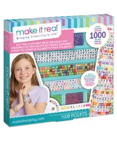სამაჯურების ასაწყობი ნაკრები Make It Real 1742MR, Alphabet Bead Bracelet Set - TechMall.geსამაჯურების ასაწყობი ნაკრები Make It Real 1742MR, Alphabet Bead Bracelet Set - TechMall.ge ,სამაჯურების ასაწყობი ნაკრები Make It Real 1742MR, Alphabet Bead Bracelet Set - TechMall.ge