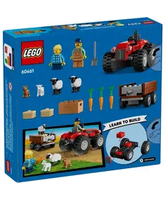 ლეგო LEGO Constructor City Red Farm Tractor with Trailer & Sheep - TechMall.geლეგო LEGO Constructor City Red Farm Tractor with Trailer & Sheep - TechMall.ge ,ლეგო LEGO Constructor City Red Farm Tractor with Trailer & Sheep - TechMall.ge