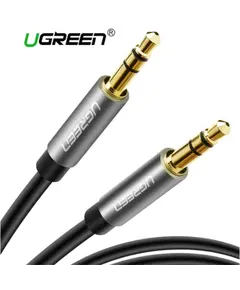 AUX Cable UGREEN AV119 (10732) 3.5mm Male to 3.5mm Male Cable 0.5m (Black) - TechMall.geAUX Cable UGREEN AV119 (10732) 3.5mm Male to 3.5mm Male Cable 0.5m (Black) - TechMall.ge ,AUX Cable UGREEN AV119 (10732) 3.5mm Male to 3.5mm Male Cable 0.5m (Black) - TechMall.ge