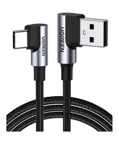 USB კაბელი UGREEN US176 (20855), 18W, USB-A to Type-C 90 Degree, 0.5m, Space Gray - TechMall.geUSB კაბელი UGREEN US176 (20855), 18W, USB-A to Type-C 90 Degree, 0.5m, Space Gray - TechMall.ge ,USB კაბელი UGREEN US176 (20855), 18W, USB-A to Type-C 90 Degree, 0.5m, Space Gray - TechMall.ge