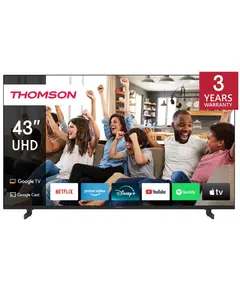 ტელევიზორი Thomson 43UG4S14 LED, 43", 4K UHD, Smart TV, HDMI, USB, LAN, WIFI, BT, Black - TechMall.geტელევიზორი Thomson 43UG4S14 LED, 43", 4K UHD, Smart TV, HDMI, USB, LAN, WIFI, BT, Black - TechMall.ge ,ტელევიზორი Thomson 43UG4S14 LED, 43", 4K UHD, Smart TV, HDMI, USB, LAN, WIFI, BT, Black - TechMall.ge