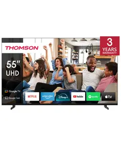 ტელევიზორი Thomson 55UG4S14 LED, 55", 4K UHD, Smart TV, HDMI, USB, LAN, WIFI, BT, Black - TechMall.geტელევიზორი Thomson 55UG4S14 LED, 55", 4K UHD, Smart TV, HDMI, USB, LAN, WIFI, BT, Black - TechMall.ge ,ტელევიზორი Thomson 55UG4S14 LED, 55", 4K UHD, Smart TV, HDMI, USB, LAN, WIFI, BT, Black - TechMall.ge