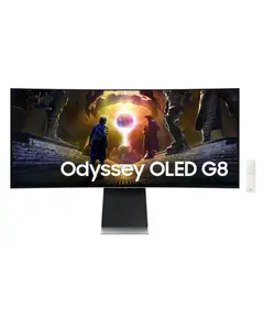 მონიტორი Samsung Odyssey OLED G8 LS34DG852SIXCI 34" Curved UWQHD 3440 x 1440 0.03ms 175Hz - TechMall.geმონიტორი Samsung Odyssey OLED G8 LS34DG852SIXCI 34" Curved UWQHD 3440 x 1440 0.03ms 175Hz - TechMall.ge ,მონიტორი Samsung Odyssey OLED G8 LS34DG852SIXCI 34" Curved UWQHD 3440 x 1440 0.03ms 175Hz - TechMall.ge