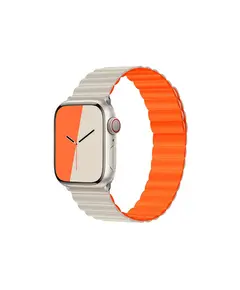 სმარტ საათის სამაჯური TVC KALEBOL Magnetic Watch Band for Apple Watch Series 10 9 8 7 SE 6 5 4 3 2 1 42mm 41mm 40mm 38mm Silicone Adjustable Strap - Starlight Orange - TechMall.geსმარტ საათის სამაჯური TVC KALEBOL Magnetic Watch Band for Apple Watch Series 10 9 8 7 SE 6 5 4 3 2 1 42mm 41mm 40mm 38mm Silicone Adjustable Strap - Starlight Orange - TechMall.ge ,სმარტ საათის სამაჯური TVC KALEBOL Magnetic Watch Band for Apple Watch Series 10 9 8 7 SE 6 5 4 3 2 1 42mm 41mm 40mm 38mm Silicone Adjustable Strap - Starlight Orange - TechMall.ge