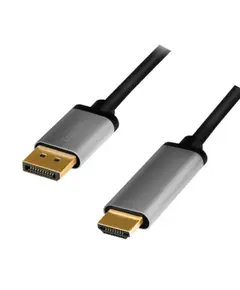 კაბელი Logilink CDA0107 4K/60Hz DisplayPort to HDMI cable 2m - TechMall.geკაბელი Logilink CDA0107 4K/60Hz DisplayPort to HDMI cable 2m - TechMall.ge ,კაბელი Logilink CDA0107 4K/60Hz DisplayPort to HDMI cable 2m - TechMall.ge