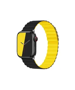 სმარტ საათის სამაჯური TVC KALEBOL Magnetic Watch Band for Apple Watch Series 10 9 8 7 SE 6 5 4 3 2 1 42mm 41mm 40mm 38mm Silicone Adjustable Strap - Black Yellow - TechMall.geსმარტ საათის სამაჯური TVC KALEBOL Magnetic Watch Band for Apple Watch Series 10 9 8 7 SE 6 5 4 3 2 1 42mm 41mm 40mm 38mm Silicone Adjustable Strap - Black Yellow - TechMall.ge ,სმარტ საათის სამაჯური TVC KALEBOL Magnetic Watch Band for Apple Watch Series 10 9 8 7 SE 6 5 4 3 2 1 42mm 41mm 40mm 38mm Silicone Adjustable Strap - Black Yellow - TechMall.ge