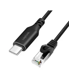 Cable Logilink CU0412 USB-C 3.2 to RJ45 (CAT6) Ethernet Cable Adapter 2m - TechMall.geCable Logilink CU0412 USB-C 3.2 to RJ45 (CAT6) Ethernet Cable Adapter 2m - TechMall.ge ,Cable Logilink CU0412 USB-C 3.2 to RJ45 (CAT6) Ethernet Cable Adapter 2m - TechMall.ge