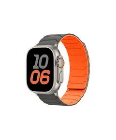 სმარტ საათის სამაჯური TVC Silicone Strap for Apple Watch Series 10 Ultra 9 8 7 SE 6 5 4 3 2 1 46mm 49mm 45mm 44mm 42mm Magnetic Band - Grey+Orange - TechMall.geსმარტ საათის სამაჯური TVC Silicone Strap for Apple Watch Series 10 Ultra 9 8 7 SE 6 5 4 3 2 1 46mm 49mm 45mm 44mm 42mm Magnetic Band - Grey+Orange - TechMall.ge ,სმარტ საათის სამაჯური TVC Silicone Strap for Apple Watch Series 10 Ultra 9 8 7 SE 6 5 4 3 2 1 46mm 49mm 45mm 44mm 42mm Magnetic Band - Grey+Orange - TechMall.ge