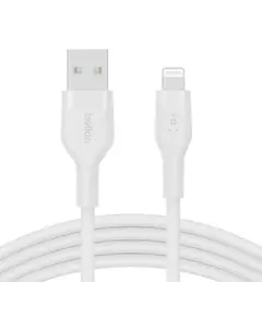 USB კაბელი Belkin USB-A Cable with Lightning Connector 1M CAA008BT1MWH White - TechMall.geUSB კაბელი Belkin USB-A Cable with Lightning Connector 1M CAA008BT1MWH White - TechMall.ge ,USB კაბელი Belkin USB-A Cable with Lightning Connector 1M CAA008BT1MWH White - TechMall.ge
