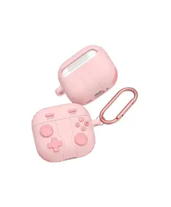 ყურსასმენის ქეისი TVC AirPods 4 Case Game Console Shape Earphones Silicone Shell with Carabiner - Pink - TechMall.geყურსასმენის ქეისი TVC AirPods 4 Case Game Console Shape Earphones Silicone Shell with Carabiner - Pink - TechMall.ge ,ყურსასმენის ქეისი TVC AirPods 4 Case Game Console Shape Earphones Silicone Shell with Carabiner - Pink - TechMall.ge