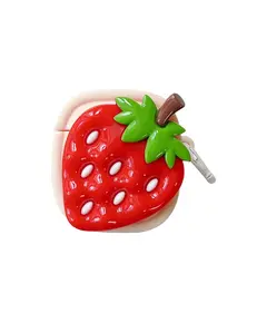 ყურსასმენის ქეისი Silicone Case For AirPods 2nd gen - Strawberry - TechMall.geყურსასმენის ქეისი Silicone Case For AirPods 2nd gen - Strawberry - TechMall.ge ,ყურსასმენის ქეისი Silicone Case For AirPods 2nd gen - Strawberry - TechMall.ge