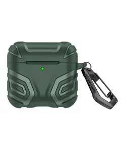 ყურსასმენის ქეისი TVC AirPods 4 Case Split Design Soft TPU Shockproof Earphone Cover with Carabiner - Blackish Green - TechMall.geყურსასმენის ქეისი TVC AirPods 4 Case Split Design Soft TPU Shockproof Earphone Cover with Carabiner - Blackish Green - TechMall.ge ,ყურსასმენის ქეისი TVC AirPods 4 Case Split Design Soft TPU Shockproof Earphone Cover with Carabiner - Blackish Green - TechMall.ge