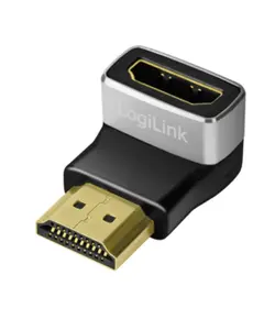 ადაპტერი Logilink AH0005A HDMI adapter A/M to A/F 90° angled 8K/60Hz Black/Grey - TechMall.geადაპტერი Logilink AH0005A HDMI adapter A/M to A/F 90° angled 8K/60Hz Black/Grey - TechMall.ge ,ადაპტერი Logilink AH0005A HDMI adapter A/M to A/F 90° angled 8K/60Hz Black/Grey - TechMall.ge