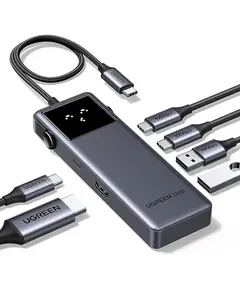 USB-C ჰაბი UGREEN CM888 (35998) Groovy Robot, 6-in-1, HDMI, USB-A, Type-C, HUB, Space Gray - TechMall.geUSB-C ჰაბი UGREEN CM888 (35998) Groovy Robot, 6-in-1, HDMI, USB-A, Type-C, HUB, Space Gray - TechMall.ge ,USB-C ჰაბი UGREEN CM888 (35998) Groovy Robot, 6-in-1, HDMI, USB-A, Type-C, HUB, Space Gray - TechMall.ge