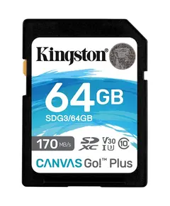 მეხსიერების ბარათი Kingston SDG3/64GB 64GB SDXC C10 UHS-I U3 R170/W70MB/s Canvas Go Plus - TechMall.geმეხსიერების ბარათი Kingston SDG3/64GB 64GB SDXC C10 UHS-I U3 R170/W70MB/s Canvas Go Plus - TechMall.ge ,მეხსიერების ბარათი Kingston SDG3/64GB 64GB SDXC C10 UHS-I U3 R170/W70MB/s Canvas Go Plus - TechMall.ge