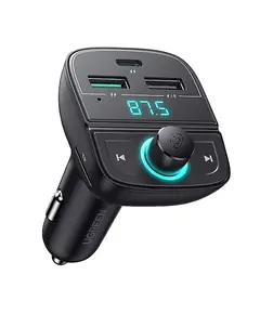მობილურის დამტენი UGREEN CD229 (80910) Bluetooth Car Charger BT5.0, PD, QC3.0, USB Flash Drive, TF, Black - TechMall.geმობილურის დამტენი UGREEN CD229 (80910) Bluetooth Car Charger BT5.0, PD, QC3.0, USB Flash Drive, TF, Black - TechMall.ge ,მობილურის დამტენი UGREEN CD229 (80910) Bluetooth Car Charger BT5.0, PD, QC3.0, USB Flash Drive, TF, Black - TechMall.ge