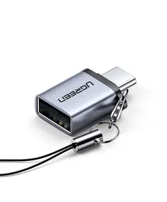 USB Adapter UGREEN US270 (50283) OTG Type C to USB 3.0 A Adapter Cable with Lanyard (Black) - TechMall.geUSB Adapter UGREEN US270 (50283) OTG Type C to USB 3.0 A Adapter Cable with Lanyard (Black) - TechMall.ge ,USB Adapter UGREEN US270 (50283) OTG Type C to USB 3.0 A Adapter Cable with Lanyard (Black) - TechMall.ge