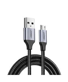USB კაბელი UGREEN US290 (60146) USB 2.0 A to Micro USB Cable Nickel Plating Aluminum Braid 1m (Black) - TechMall.geUSB კაბელი UGREEN US290 (60146) USB 2.0 A to Micro USB Cable Nickel Plating Aluminum Braid 1m (Black) - TechMall.ge ,USB კაბელი UGREEN US290 (60146) USB 2.0 A to Micro USB Cable Nickel Plating Aluminum Braid 1m (Black) - TechMall.ge