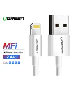 Mobile Phone Charger Ugreen US155 (20728) USB Cable for iPhone Xs Max XR 2.4A MFi Lightning USB Fast Charging Cable for iPhone X 8 7 Mobile Phone USB Charger Cord - TechMall.geMobile Phone Charger Ugreen US155 (20728) USB Cable for iPhone Xs Max XR 2.4A MFi Lightning USB Fast Charging Cable for iPhone X 8 7 Mobile Phone USB Charger Cord - TechMall.ge ,Mobile Phone Charger Ugreen US155 (20728) USB Cable for iPhone Xs Max XR 2.4A MFi Lightning USB Fast Charging Cable for iPhone X 8 7 Mobile Phone USB Charger Cord - TechMall.ge