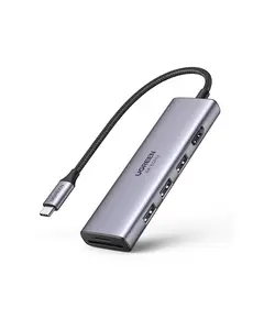 USB-C ჰაბი UGREEN CM511 (60384), 5-in-1 Adapter, USB-C Hub to 3xUSB3.0, HDMI, TF/SD, Gray - TechMall.geUSB-C ჰაბი UGREEN CM511 (60384), 5-in-1 Adapter, USB-C Hub to 3xUSB3.0, HDMI, TF/SD, Gray - TechMall.ge ,USB-C ჰაბი UGREEN CM511 (60384), 5-in-1 Adapter, USB-C Hub to 3xUSB3.0, HDMI, TF/SD, Gray - TechMall.ge
