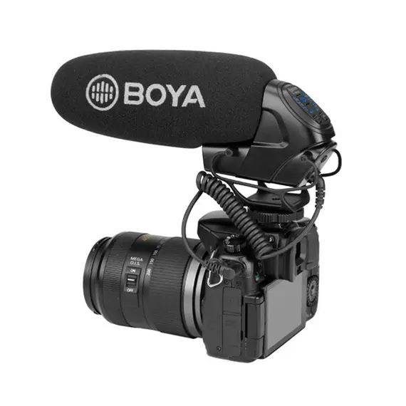 მიკროფონი BOYA BY-BM3032 Directional On camera Microphone, 3 image - TechMall.geმიკროფონი BOYA BY-BM3032 Directional On camera Microphone, 3 image - TechMall.ge ,მიკროფონი BOYA BY-BM3032 Directional On camera Microphone, 3 image - TechMall.ge