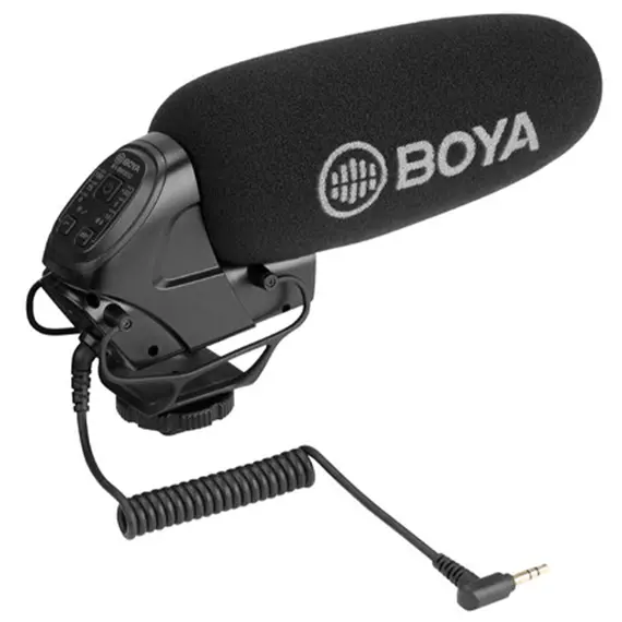 მიკროფონი BOYA BY-BM3032 Directional On camera Microphone - TechMall.geმიკროფონი BOYA BY-BM3032 Directional On camera Microphone - TechMall.ge ,მიკროფონი BOYA BY-BM3032 Directional On camera Microphone - TechMall.ge