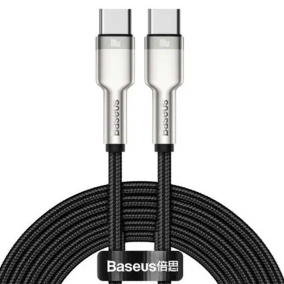 კაბელი Baseus Cafule Series Metal Data Cable Type-C to Type-C 100W 2m CATJK-D01 - TechMall.geკაბელი Baseus Cafule Series Metal Data Cable Type-C to Type-C 100W 2m CATJK-D01 - TechMall.ge ,კაბელი Baseus Cafule Series Metal Data Cable Type-C to Type-C 100W 2m CATJK-D01 - TechMall.ge