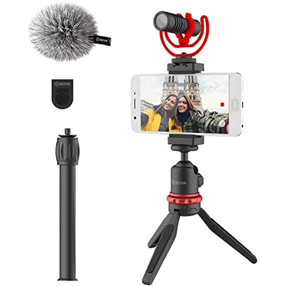 ტელეფონის შტატივი BOYA BY-VG330 Universal smartphone video kit, 2 image - TechMall.geტელეფონის შტატივი BOYA BY-VG330 Universal smartphone video kit, 2 image - TechMall.ge ,ტელეფონის შტატივი BOYA BY-VG330 Universal smartphone video kit, 2 image - TechMall.ge