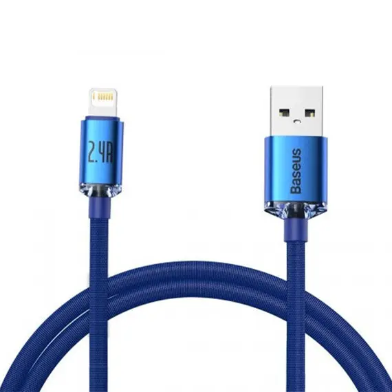 კაბელი Baseus Crystal Shine Series Fast Charging Data Cable USB to Lightning 1.2m CAJY000003 - TechMall.geკაბელი Baseus Crystal Shine Series Fast Charging Data Cable USB to Lightning 1.2m CAJY000003 - TechMall.ge ,კაბელი Baseus Crystal Shine Series Fast Charging Data Cable USB to Lightning 1.2m CAJY000003 - TechMall.ge